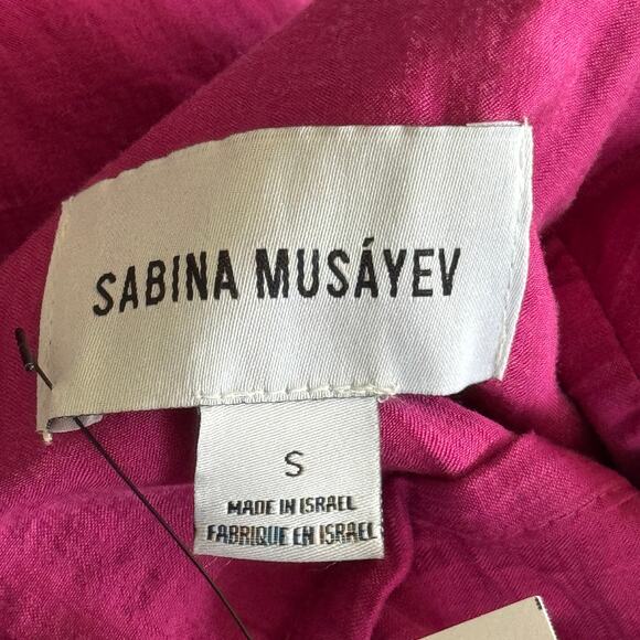 NWT NEW Sabina Musayev Frida Midi Dress - Picture 7 of 9